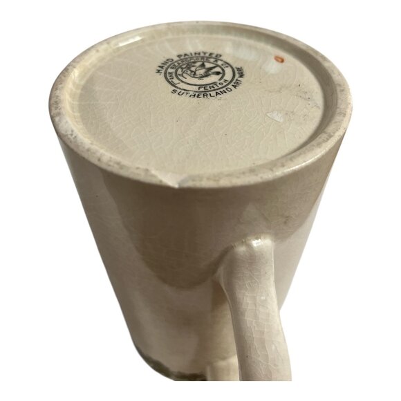 Vintage Beardmore & Co Sutherland Art Ware Dominion of Canada Pitcher Hand Paint - Picture 6 of 6